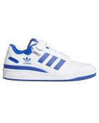 Baskets en Cuir Forum Low blanc/bleu