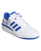 Baskets en Cuir Forum Low blanc/bleu