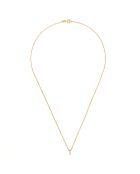 Pendentif Mon Diamant 0.05 ct or jaune
