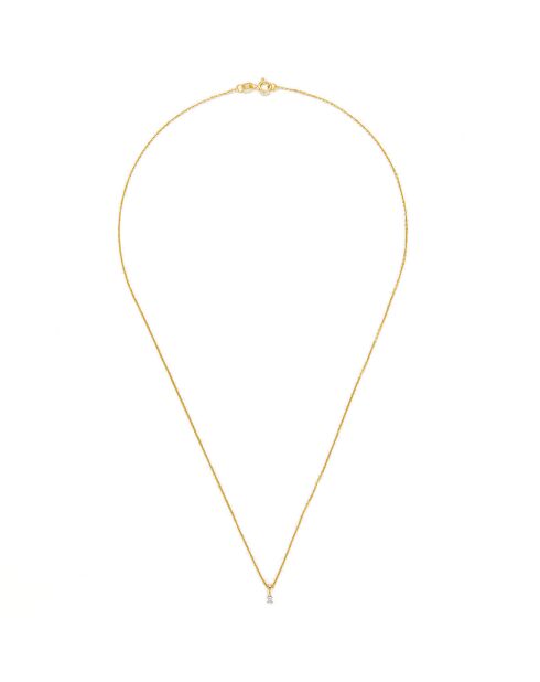 Pendentif Mon Diamant 0.05 ct or jaune