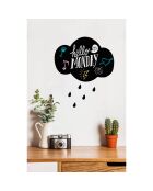 Sticker ardoise Pluie noire - 30x40 cm