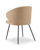 Chaise Némésis beige - 57x54x81 cm
