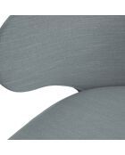 Chaise Némésis bleu/gris - 57x54x81 cm