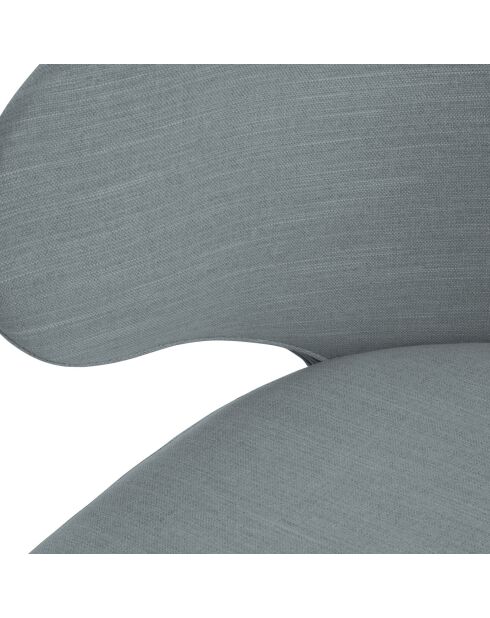 Chaise Némésis bleu/gris - 57x54x81 cm
