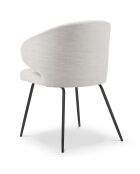 Chaise Némésis gris clair - 57x54x81 cm