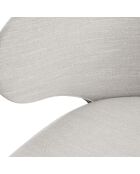 Chaise Némésis gris clair - 57x54x81 cm