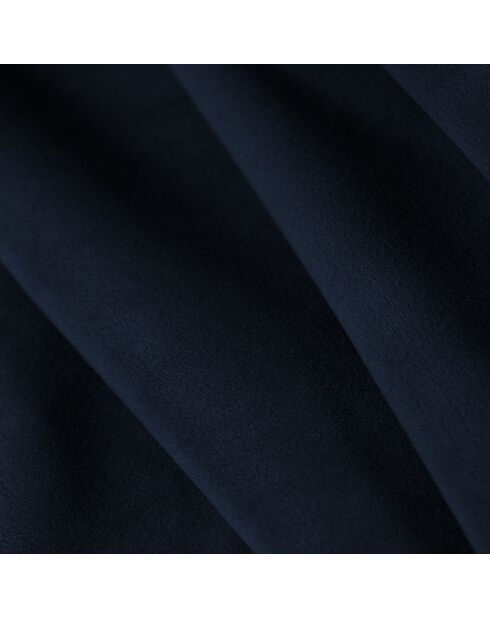 Pouf Velours Sao bleu roi - 93x93x40 cm