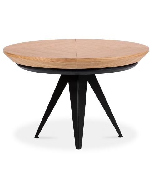 Table extensible Magnus beige - 130x130x76 cm