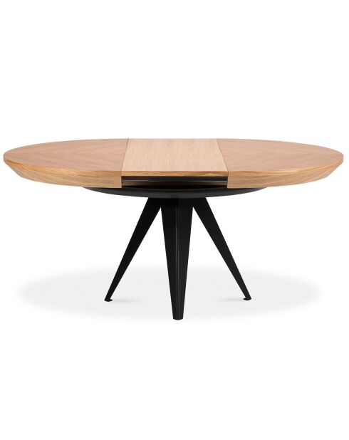 Table extensible Magnus beige - 130x130x76 cm
