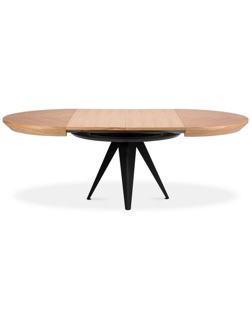 Table extensible Magnus beige - 130x130x76 cm