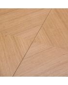 Table extensible Magnus beige - 130x130x76 cm