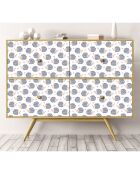 Rouleau d'autocollants Hérissons et coeurs multicolore - 65x100 cm