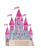 Sticker Château multicolore - 90x120 cm