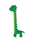 Sticker Toise Dinosaure vert - 85x160 cm