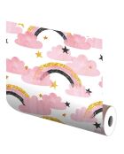 Autocollant Vinyle Arc-en-ciel  multicolore - 65x300 cm