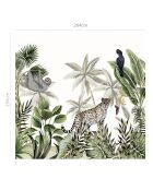 Papier peint mural Jungle  multicolore - 250x264 cm