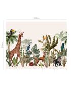 Papier peint mural Jungle  multicolore - 250x330 cm