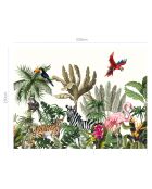 Papier peint mural Jungle  multicolore - 250x330 cm