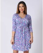 Robe Bernadette bleue