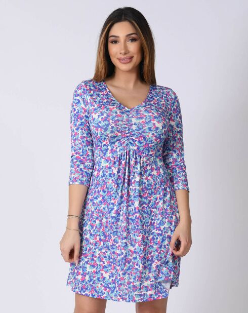 Robe Bernadette bleue