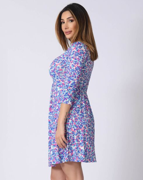 Robe Bernadette bleue