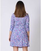Robe Bernadette bleue
