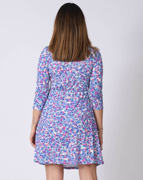Robe Bernadette bleue