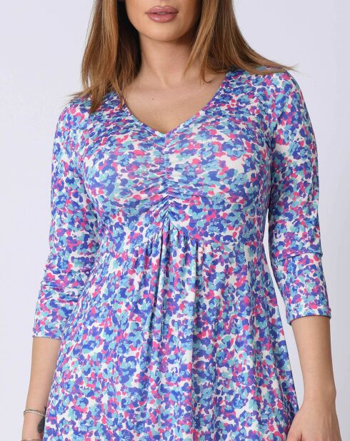 Robe Bernadette bleue