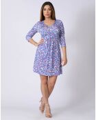Robe Bernadette bleue