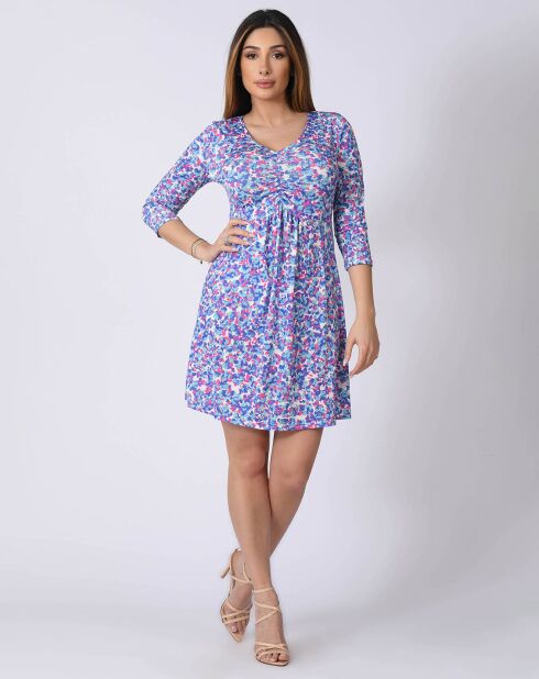 Robe Bernadette bleue