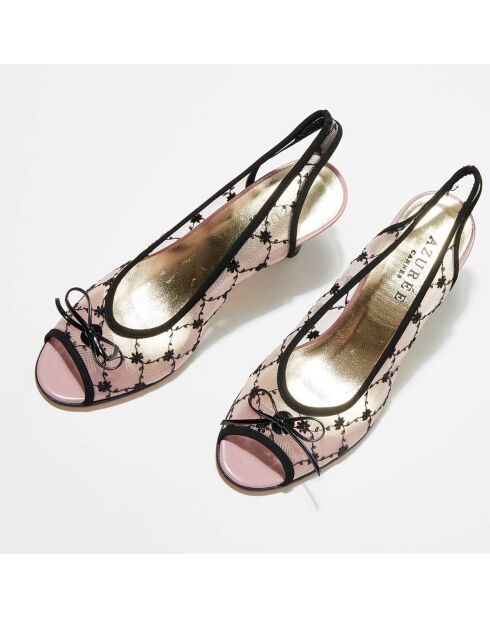 Slingback Kalan nere - tacco 7,5 cm