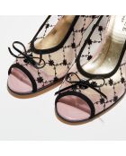 Slingbacks Kalan noires - Talon 7.5 cm