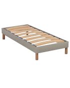 Sommier en bois Kit Lino beige - 90x200 cm