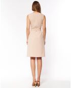 Robe Amélia beige