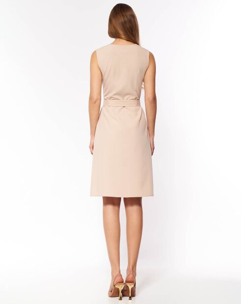 Robe Amélia beige
