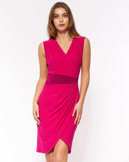 Abito Noémie fushia