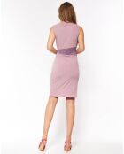 Rosafarbenes Noémie-Kleid