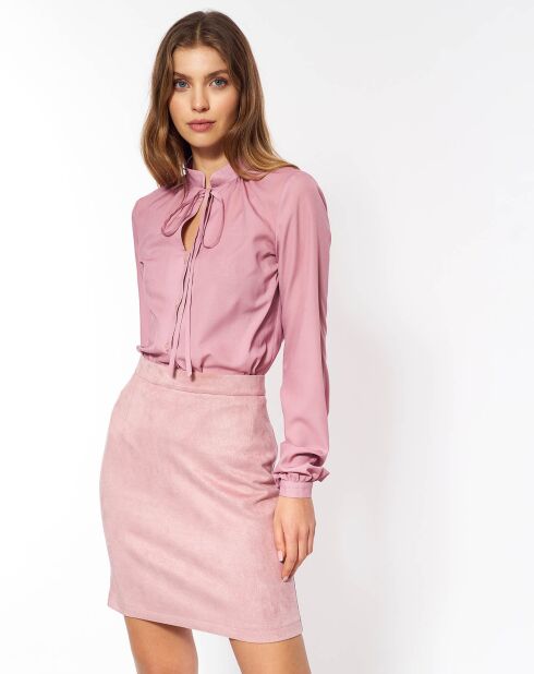 Rosafarbener Valentinsrock