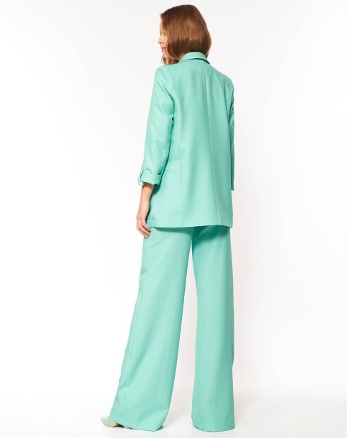Veste Clémence turquoise