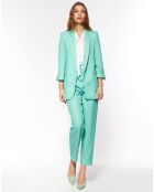 Veste Clémence turquoise
