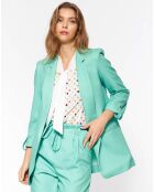 Veste Clémence turquoise