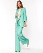 Veste Clémence turquoise