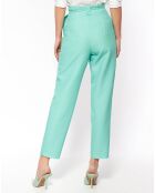 Pantalon Justine turquoise