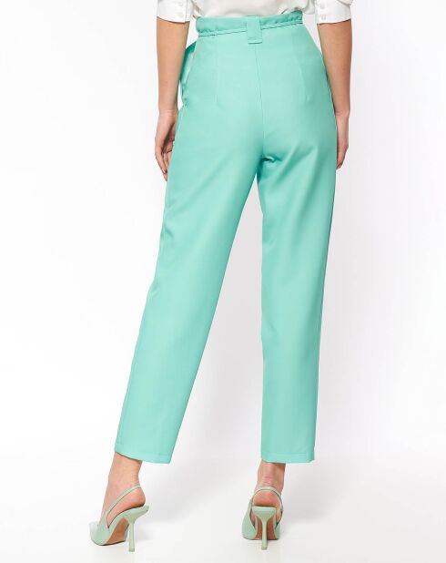 Pantalon Justine turquoise