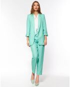 Pantalon Justine turquoise