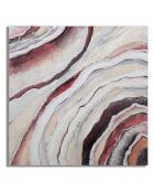 Peinture sur toile avec cadre en bois redy multicolore - 80x2.8x80 cm