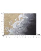 Peinture sur toile avec cadre en bois action multicolore - 120x3.8x80 cm