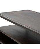 Meuble TV burn en bois marron - 120x40x55 cm