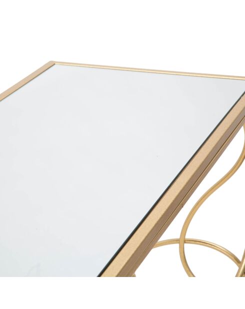 Console art dorée - 140x40x80 cm