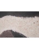 Peinture sur toile avec cadre en bois darky multicolore - 80x3.7x100 cm
